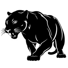 Fototapeta na wymiar panther vector illustration