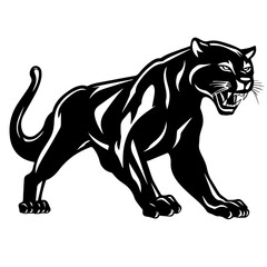 panther vector illustration