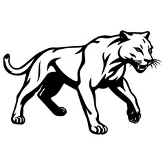panther vector illustration