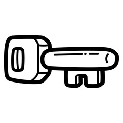 key line icon style