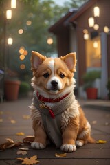 Funny Cute Dog 