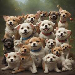 Funny Cute Dog 