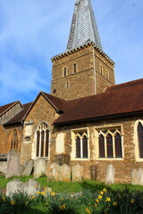 Church in Godalming in England, uk