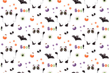 Halloween Background, Seamless Patterns, halloween, black cat, halloween pattern, cute background, pattern background, cute black cats