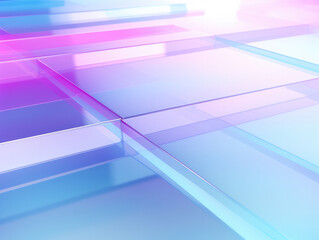 Translucent Glass Effect: Gradient Frosted Glass Abstract Background, Contemporary Virtual Design