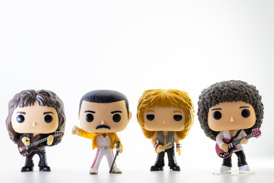 Funko POP vinyl figures of Queen band