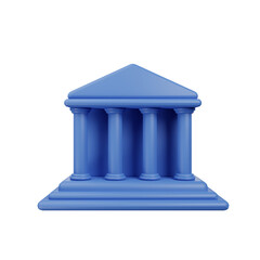 3d illustration of finance icon in 3d render