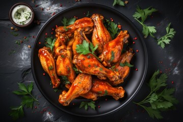 Hot and Spicy Buffalo Chicken Wings