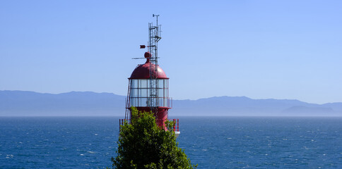 Fototapeta na wymiar Sheringham Point Lighthouse is located on Vancouver Island, British Columbia, Canad?.