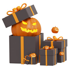 Halloween Gift 3D Icon