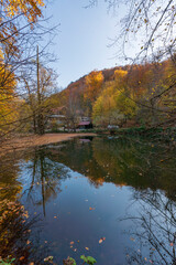 Various photos and autumn colors from bolu Yedigoller national park