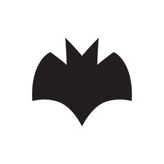 Bat icon. Flying bat vector icon. Bat flat sign design. Flittermouse symbol pictogram. UX UI icon
