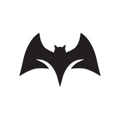 Bat icon. Flying bat vector icon. Bat flat sign design. Flittermouse symbol pictogram. UX UI icon