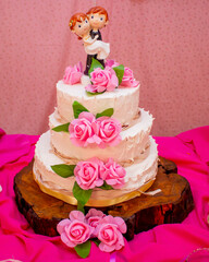 pastel de bodas
