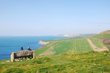 Seating with a view, British coastline