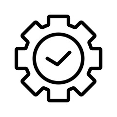 Maintenance icon. sign for mobile concept and web design color editable