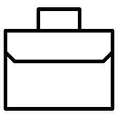 Fototapeta premium briefcase line 