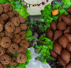 Falafel and Kibbeh