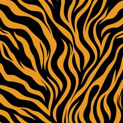 Tiger stripes pattern

