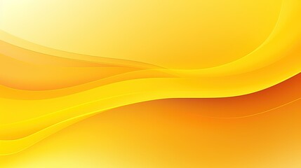 Yellow abstract background with gradient waves, generated by AI