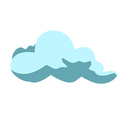 Cloud vector illustration