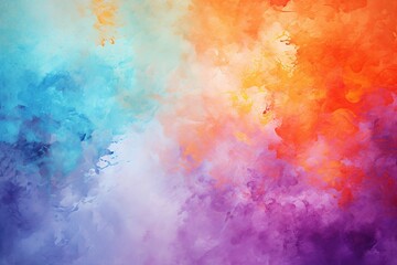 Obraz na płótnie Canvas Colorful Abstract Background Color Blur. Generative AI