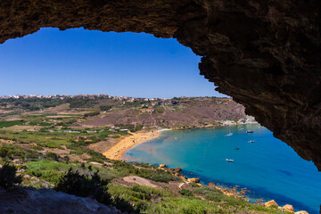 Tranquil Coastal Cave