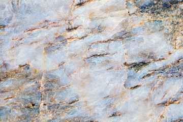 Beautiful wild raw marble texture background. Close up surface grunge stone texture. Natural granite marbel. Copy space for design.