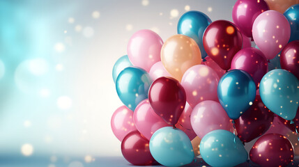Free photo happy birthday background wallpaper. Generative Ai
