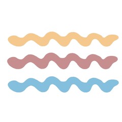 illustration of an background with waves