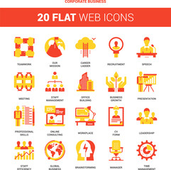 Corporate Business Icons