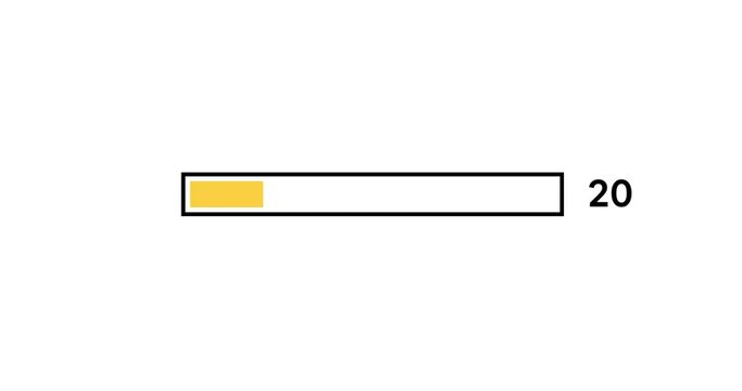 Status bar animation pack. Loading bar downloading. Barloading screen progress animation. Loading Transfer Download 0, 40 