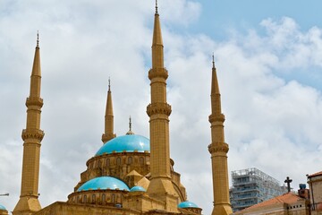 The Mohammad Al-Amin Mosque, also referred to as the Blue Mosque, is a Sunni Muslim mosque located...