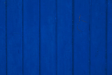 Arrière plan texture bois usé avec peinture bleue vif - Fond vintage