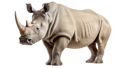  rhino isolated on white background © Roland