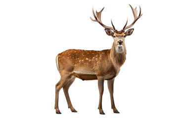 deer isolated on white background - Powered by Adobe