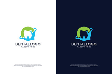 Dental logo design. Dental clinic, dentist logo.