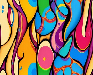 abstract colorful background, colored background, Ultra HD abstract background, lots of colors