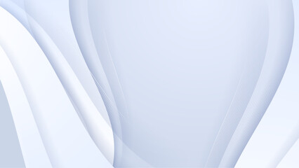 elegant white background with shiny lines