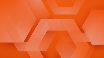 Orange abstract modern background design.