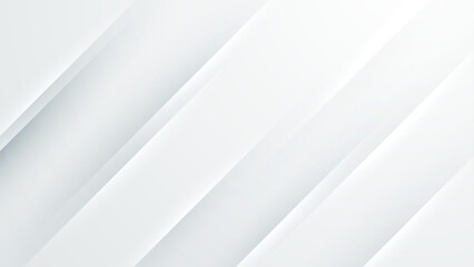 Obraz premium Abstract white background with 3d modern trendy fresh color for presentation design, flyer, social media cover, web banner, tech banner