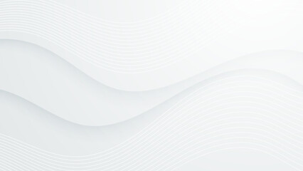 Obraz premium White gray satin texture that is white silver fabric silk panorama background with beautiful soft blur pattern natural.