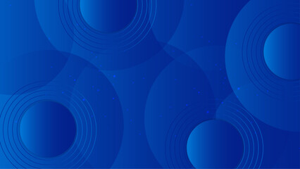 Abstract blue background, geometric, modern design, illustration