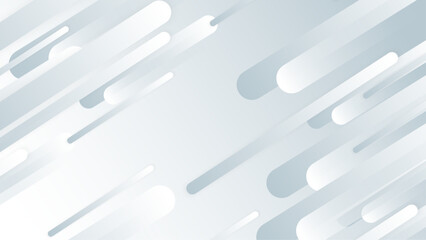 White abstract vector long minimal banner. Light neutral background with arrows and copy space for text. Facebook cover, social media header, web banner