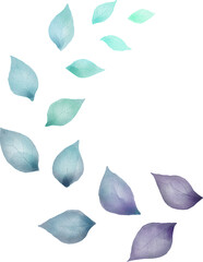 Leaf Watercolor Isolated