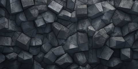 Gray rock texture. Gray background. Close-up. Stone wall backgroud for design. Copy spac, generative ai
