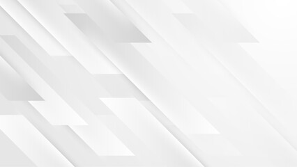 Poligon geometric background. Pastel grey white background.