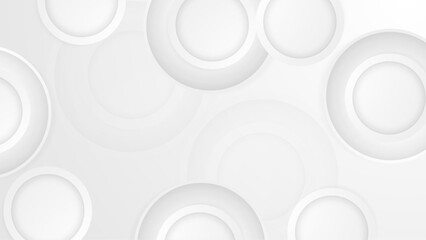 Abstract white and gray background, geometric, modern design, illustration