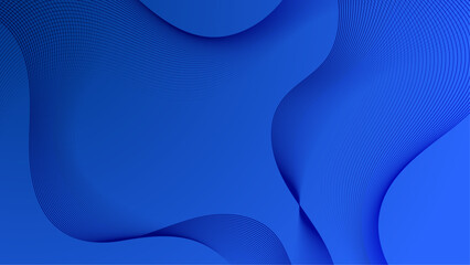 Abstract blue background, geometric, modern design, illustration