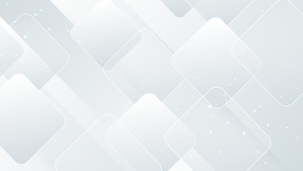 White abstract vector long minimal banner. Light neutral background with arrows and copy space for text. Facebook cover, social media header, web banner